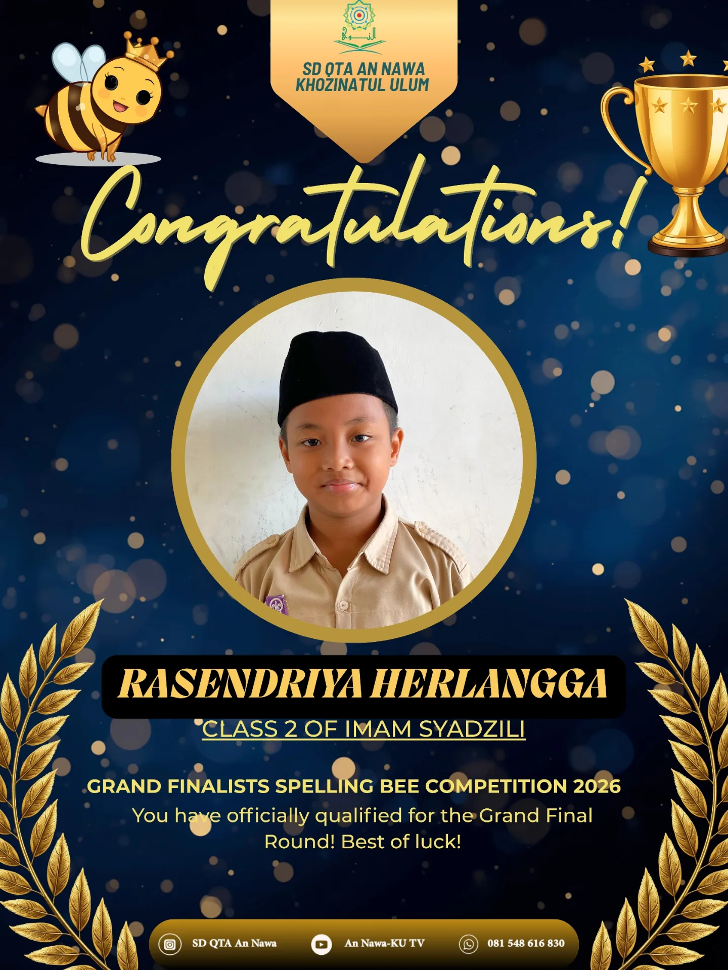 Finalis Speliing BEE — Arsen
